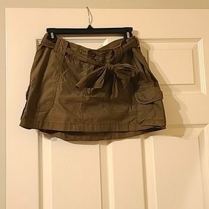 Olive skirt